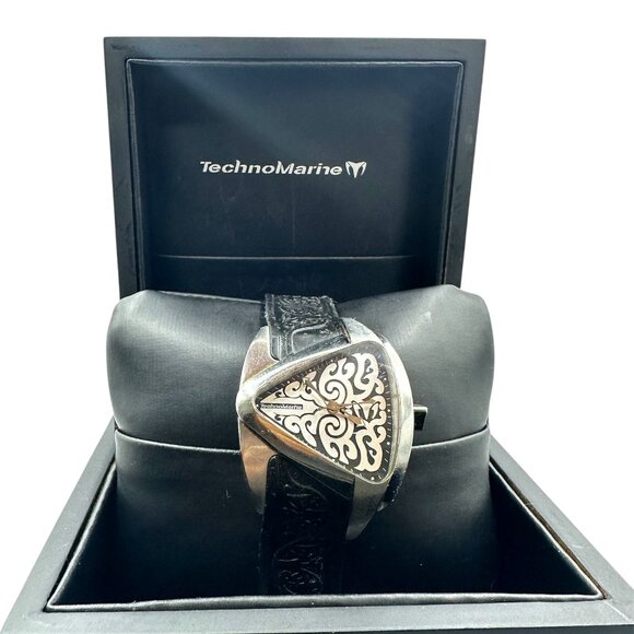 TechnoMarine Maori Watch Case 38.5 Butterfly Buckle - Picture 1 of 6